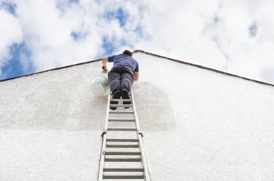 Peinture extérieure à Guerquesalles — façades et ravalement